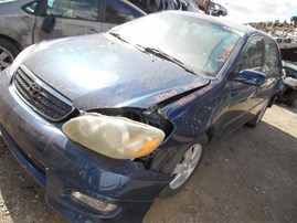 2005 Toyota Corolla S Navy Blue 1.8L AT #Z24618